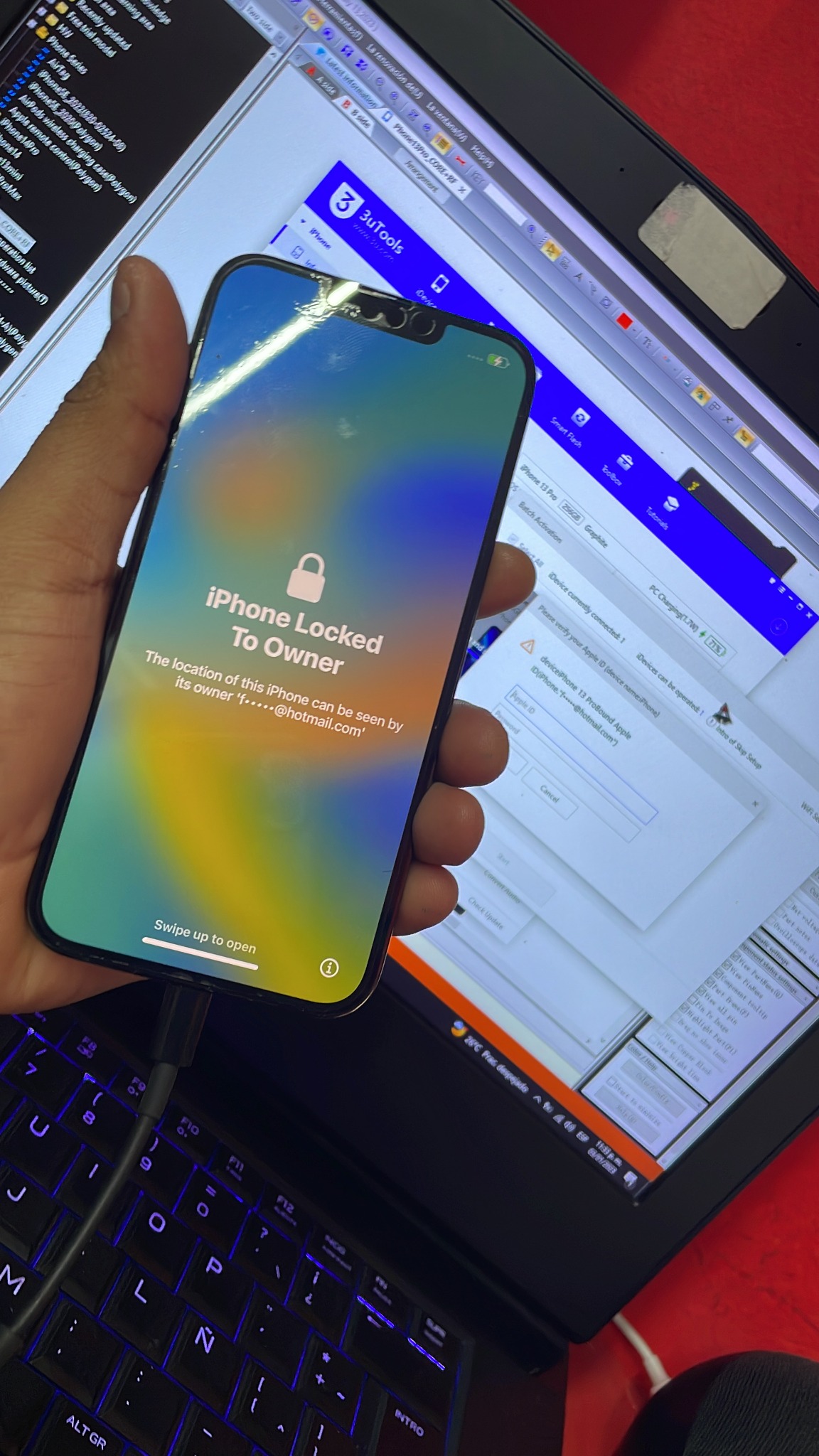 Trabajo de reparación REDMOVIL 3