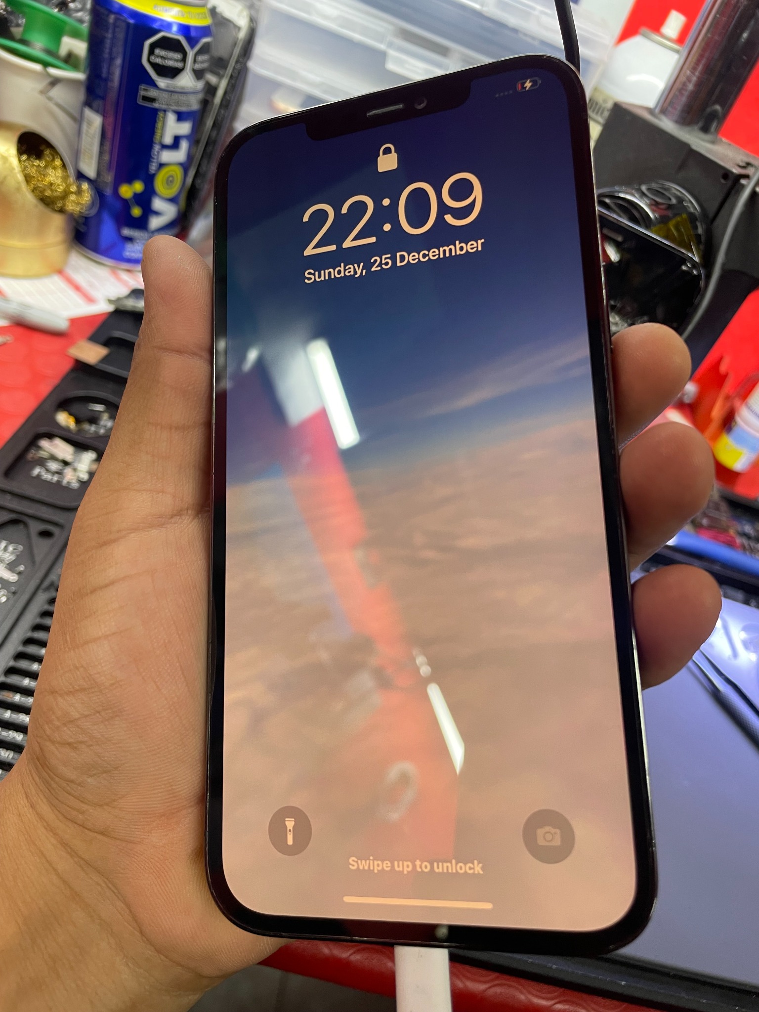 Trabajo de reparación REDMOVIL 12